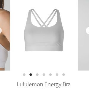 Lululemon energy bra sz 4